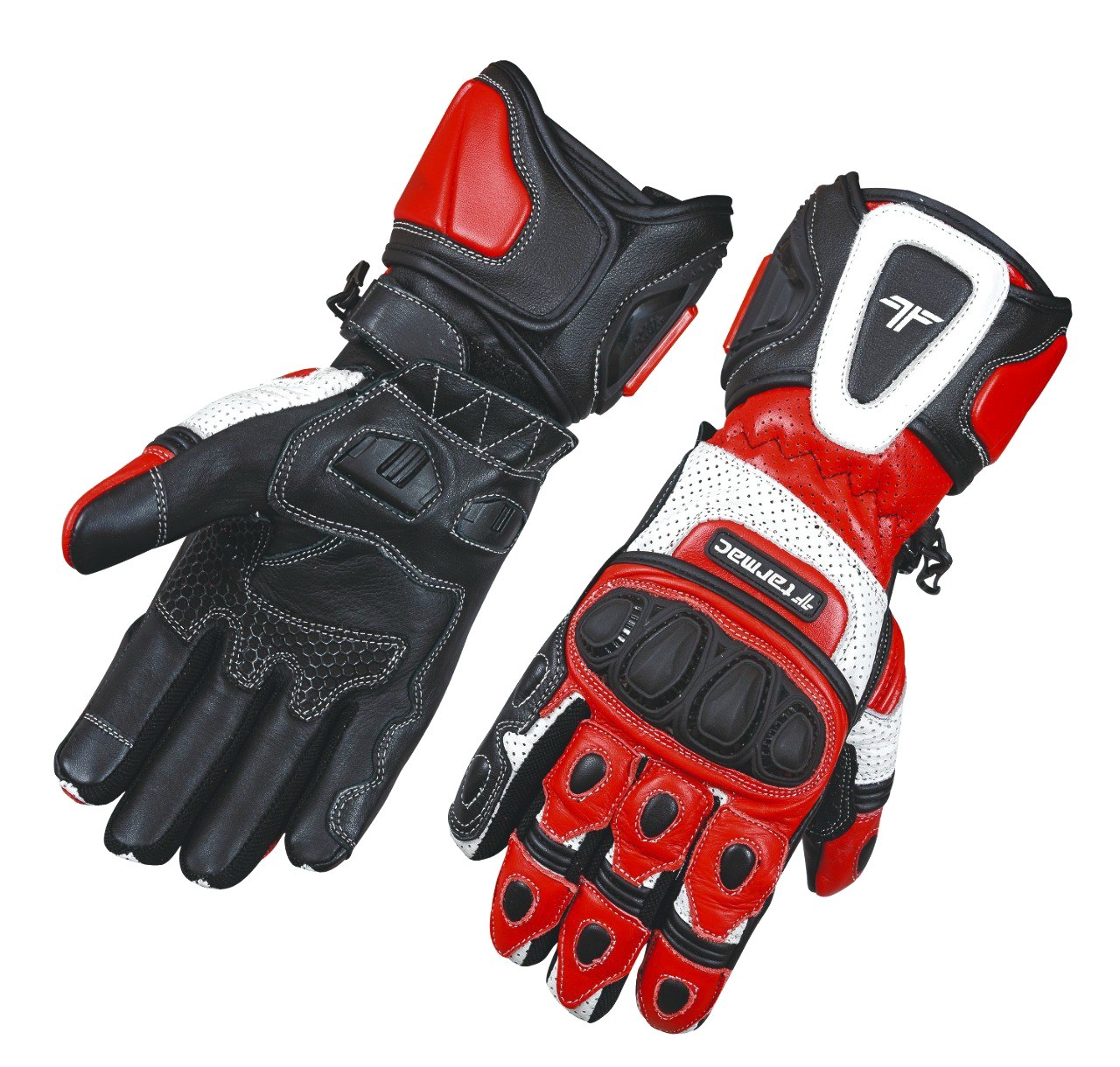 Tarmac Rapid Black/White/Red Glove