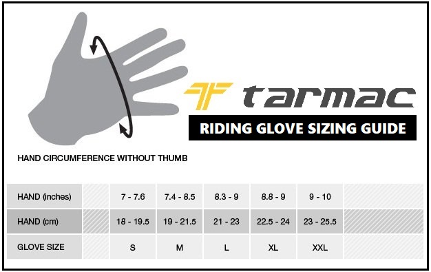 Gloves Size Guide